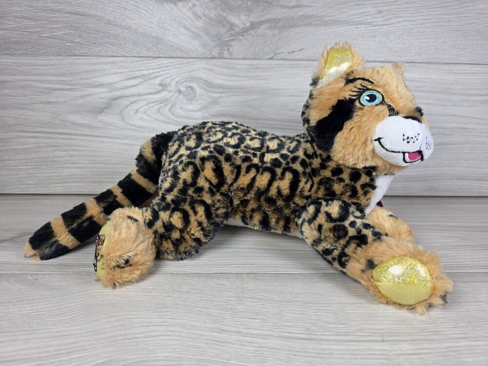 Little Brownie Cheetah Leopard Plush 14" Girl Scouts Go for Bold Stuffed SU6